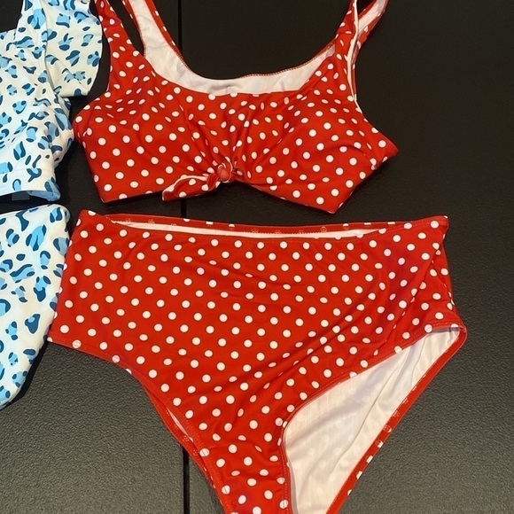 Polka dot amazon bathing suit only - Picture 2 of 10